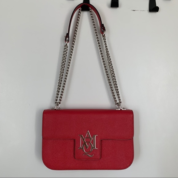 Authentic Alexander McQueen Leather Chain AMQ Bag - Picture 5 of 16